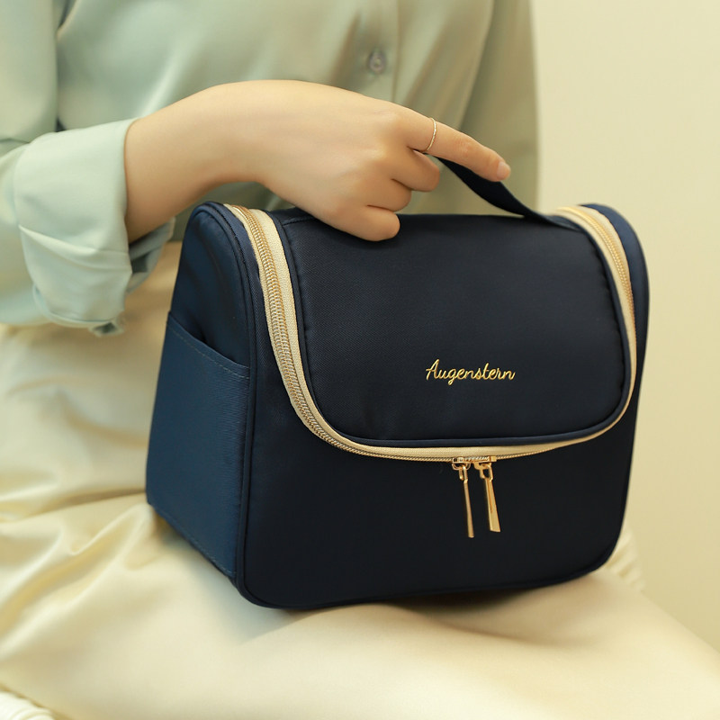 Makeup Bag Women 2023 new portable high - capacity toilet bag male with super large cosmetic collection bag