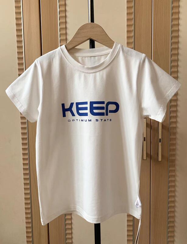Clearance Sale Combed Cotton Short-Sleeve Boys' Children's Pure Cotton New Style Toddler Summer Clothing Big Kids Summer Tops Half-Sleeve T-Shirt