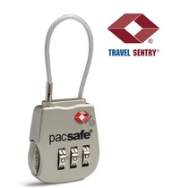pacsafe Prosafe 800 metal wire luggage code lock customs TSA code lock