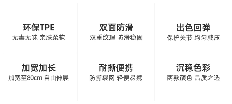 小米生态链 云麦 TPE材质瑜伽垫 图3