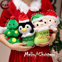 Christmas Sock Old Man Penguin Christmas Decoration Scene Christmas Arrangement Gift Decoration Pendant Gift Prop