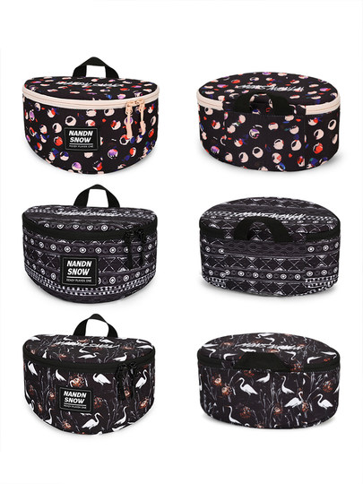 Nandn Snow Goggle Case Portable Waterproof and Moisture-Proof Goggles Storage Box Snow Goggle Bag (Goggles Not Included)