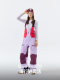 Nanen 25-year-old men's and women's single and snowboard ski overalls Dermizax Berry Purple Pro version