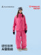 Nanen 25-Year-Old Women's Ski Suit Set, P Cotton Thickened for Warmth and Cold Protection, Outdoor Gear, Waterproof Jacket and Pants