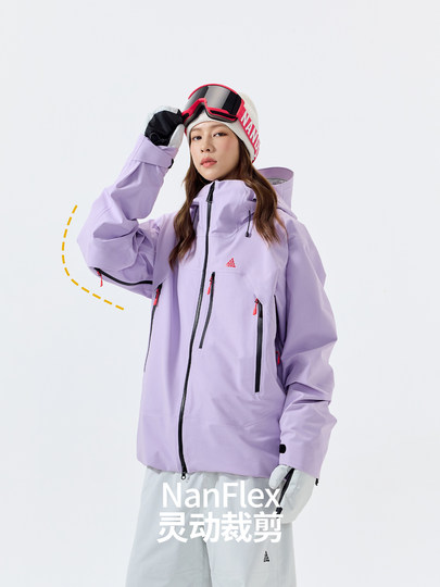 [Ice Dome] Nanend Nanen's New Professional Waterproof and Warm 3L Ski Suit P Cotton Recco Ski Jacket