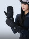 Nanend Nanen Ski Gloves Cordura Wear-Resistant Kevlar Built-In Wrist Guard Rotating Button Gloves
