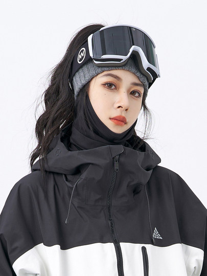 Nandn Korean Style Ski Face Protection for Men and Women, V-Face Slimming Mask, Neck Cover, Quick-Drying Windproof Pullover Mask