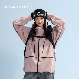 Nanen Snowboarding Jacket for Women and Men 2025 New Ski Jacket Waterproof Windproof P Cotton Warm Coat Snow Jacket