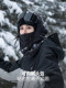 Nandn Ski Hood Can Be Worn over a Helmet to Keep Warm, Windproof, Face and Neck Protection, Single and Double Board Ski Equipment Nk12
