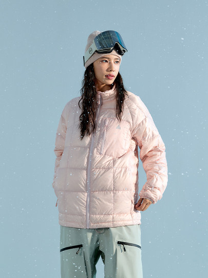 Nanen down Jacket White Duck down Ski Warm Liner Middle Layer Lightweight New Outdoor Winter Jacket for Women and Men