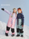 Nanend Nanen New Children's Ski Suit Set for Boys and Girls, Thickened, Warm, Waterproof One-Piece Ski Suit