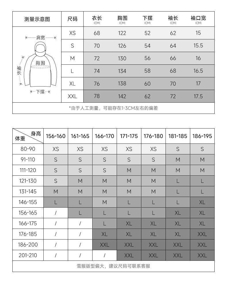 【中國直郵】Angelababy同款 NANDN南恩 工裝滑雪服防水男女加厚保暖防風單雙板上衣 粉紅色 S碼