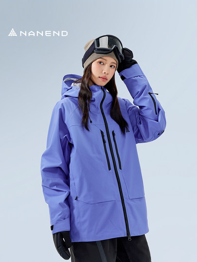 [Frost]Nanend Rime Women's Ski Jacket New Model 3L Seam-Sealed Snowboard Waterproof Professional Ski Jacket