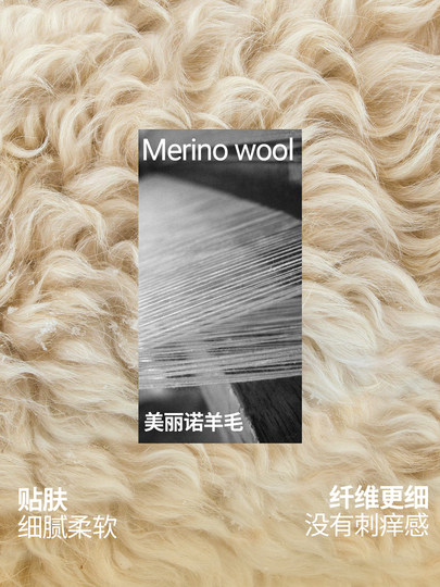 Nanend's New Merino Wool Blend Ski Hat for Men and Women, Warm and Breathable Plain Knitted Hat