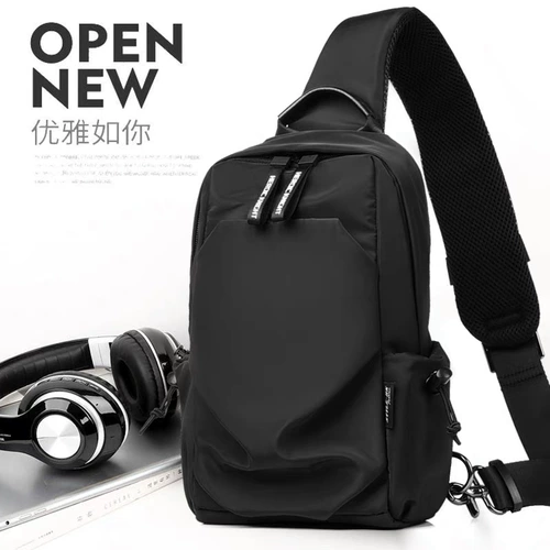 Мужская японская нагрудная сумка, спортивная сумка через плечо для отдыха, модная сумка на одно плечо, рюкзак, коллекция 2023