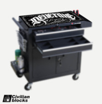  Chicano Europe and the United States West coast flower body word old school gangsta hardcore hip-hop hiphop table mat