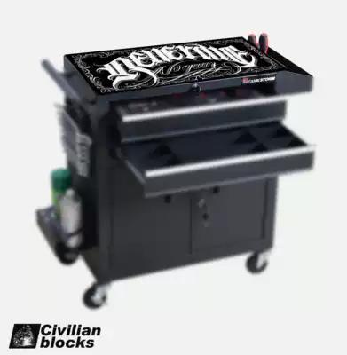 Chicano Europe and America West Coast flower body word old school gangster hard core hip hop hiphop table mat