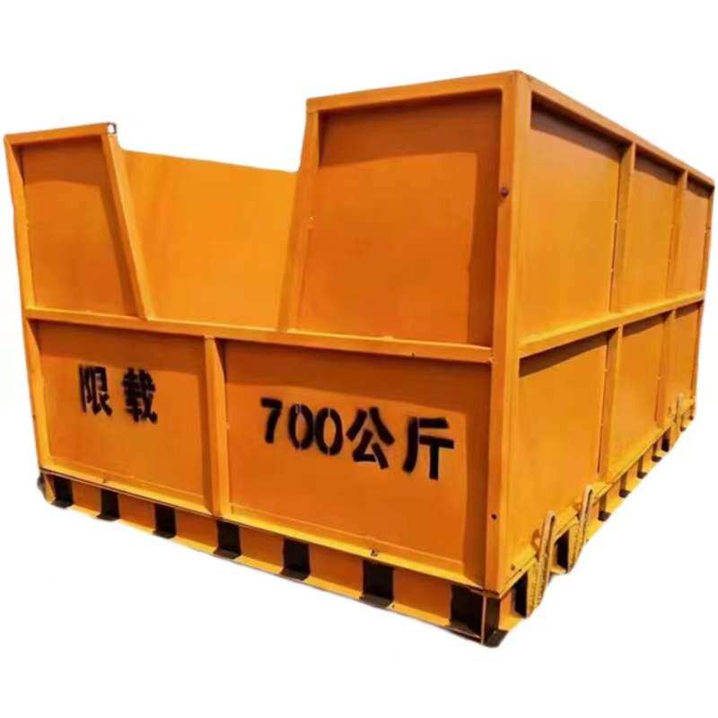 Construction unloading platform construction site cantilevered lifting platform high-altitude transfer platform movable high-rise building loading and unloading basket