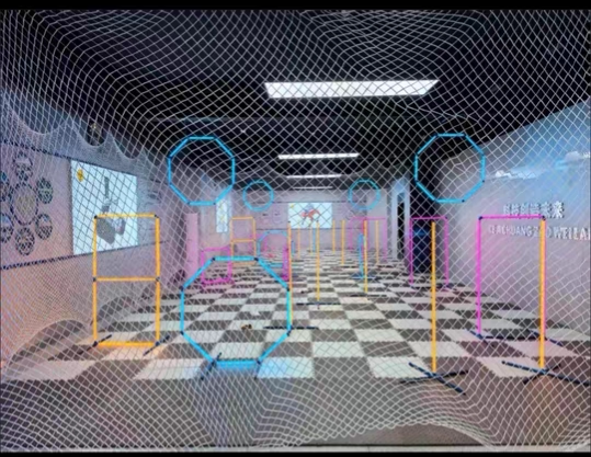 Professional Drone Racing Track E-Sports Colorful Led Light DIY Strip-Shaped Splicing Long Light Tube
