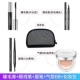 Bộ trang điểm Set cho người mới bắt đầu Air Cushion BB Cream Mascara Lông mày Bút chì Bút kẻ mắt Túi trang điểm Không thấm nước và mồ hôi