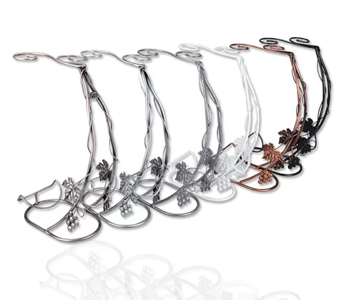 Бесплатная доставка одна бесплатная четыре европейские красные винные стойки Железный винный стеклян