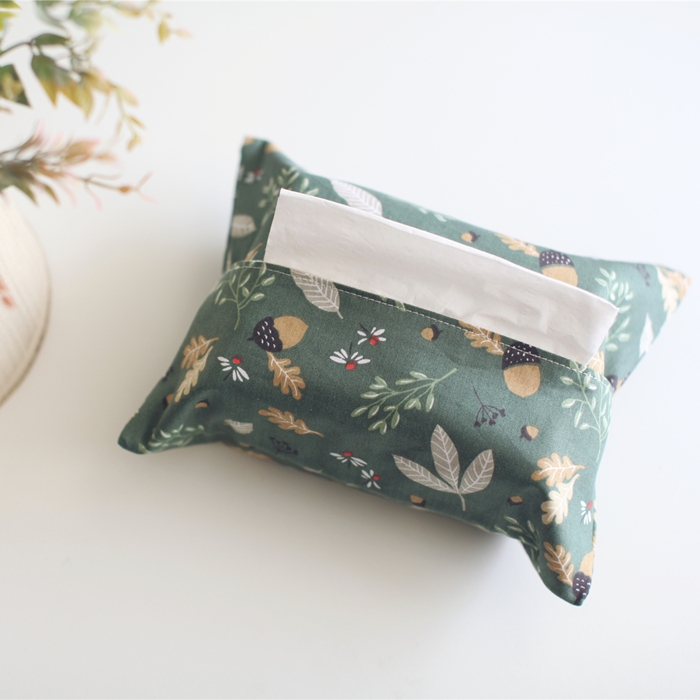 Pine cones┊Natural time┊Japanese zakka cotton cloth tissue cover tissue bag original handmade