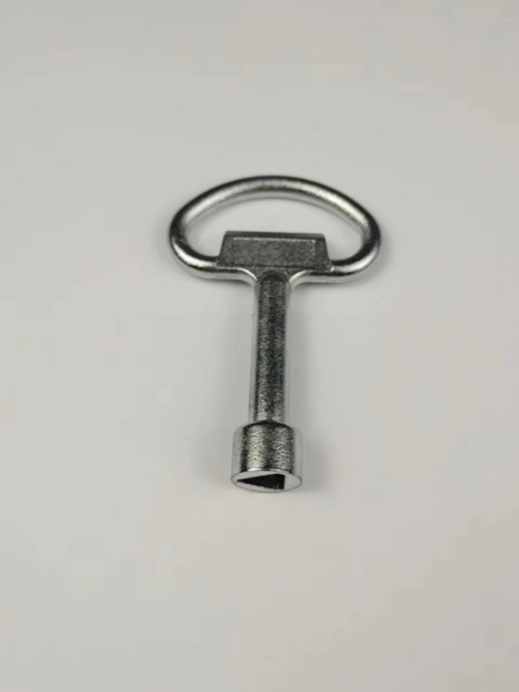 Triangular Universal Key Parking Space Automatic Adjustable Road Pile Isolation Car Floor Pile Pentagonal Wrench