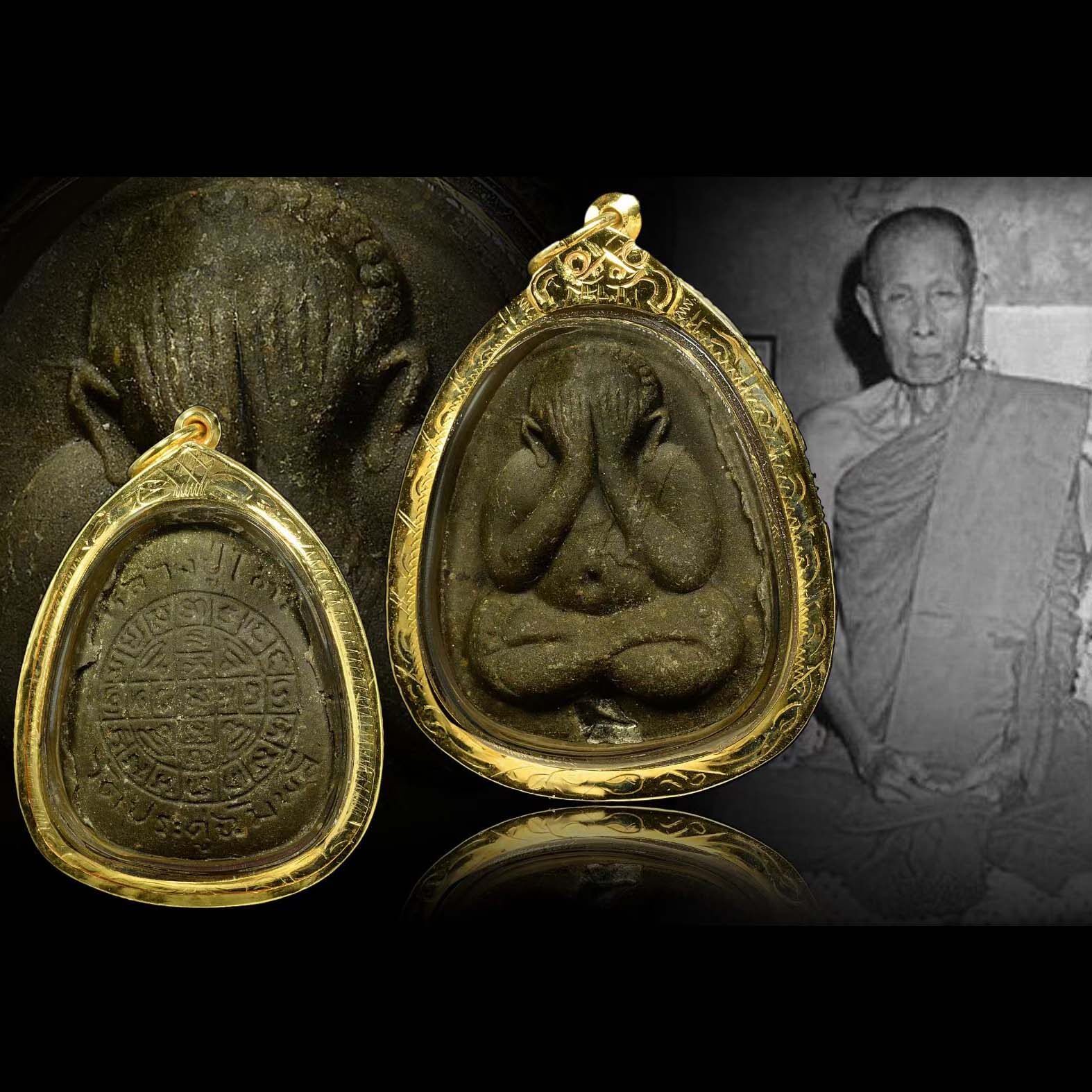 Thailand features authentic Long Podo small round charm 2521-2523 will hit men and women necklace pendant