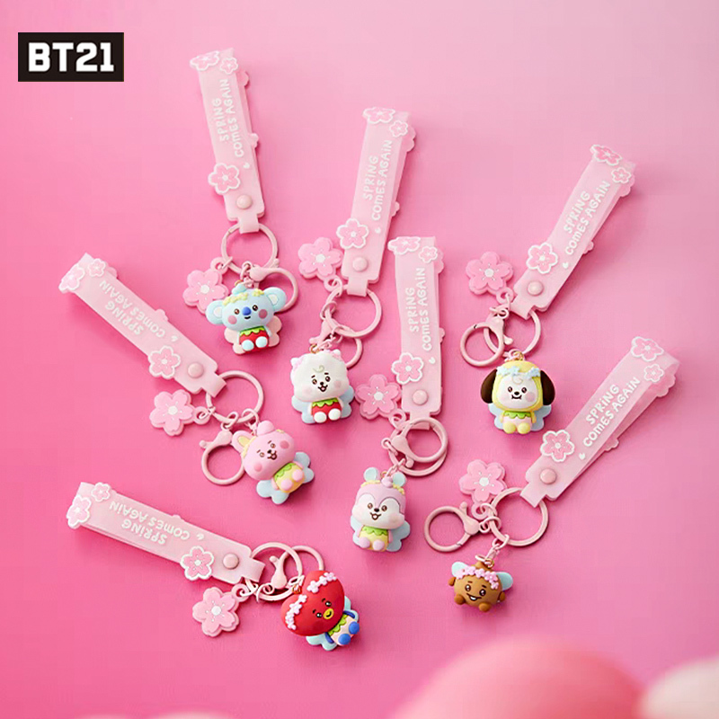 Bt21 Bts Spring Fairy Baby Hard Doll Keychain Female Fairy Star Merchandise