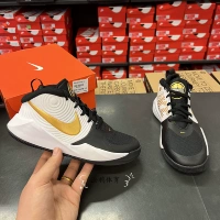 Nike, баскетбольная обувь с амортизацией для тренировок, подходит для подростков