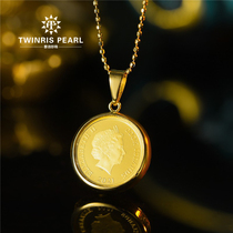 18K commemoration of the gold coin pendant 2022 tiger year is scheduled to start the New Year's Year and the New Year's Day