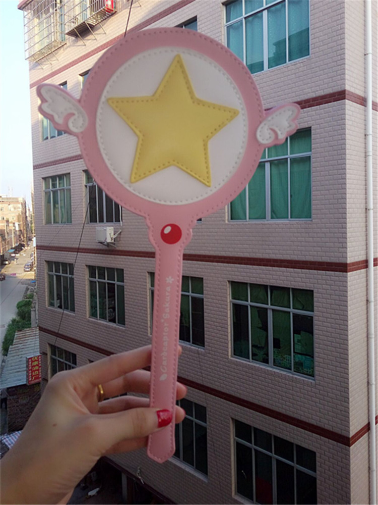 [Chỗ] Magic Thẻ Cô Gái Sakura Mía Thẻ Set Dễ Thương Phim Hoạt Hình Xe Buýt Thẻ Gạo Thẻ Metro Set Tiên Stick Thẻ bộ ví đựng thẻ nhiều ngăn