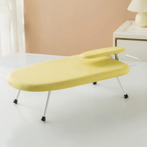 Распространение пластинчатой ​​накладки для гладильного стола Небольшое горячее покрытие дома складная складная горячая плита -стиль мини -шерсть железное железо