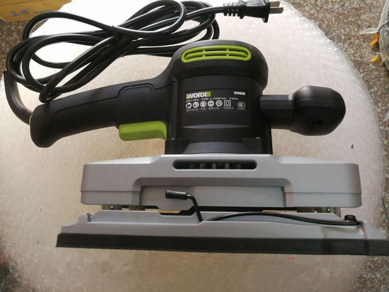 Bấc máy chà nhám chính hãng WORX Máy chà nhám WU659 / máy chà nhám gỗ / dụng cụ mài phòng tắm - Dụng cụ điện