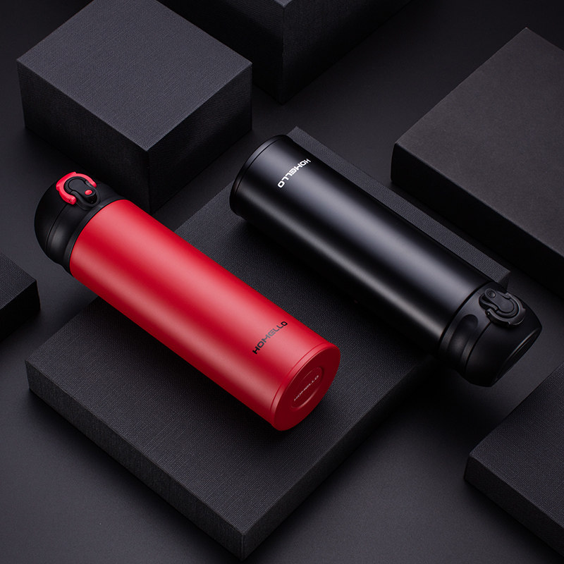 Homello Insulation Cup 316 Stainless Steel Students in the Taiwan Cup vehicle carrying a tea cup