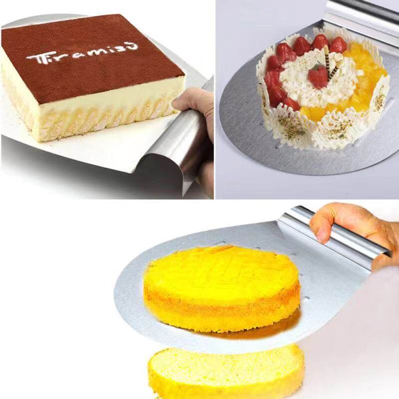 transfer cake tray spoon plate moving bread pizza blade blad