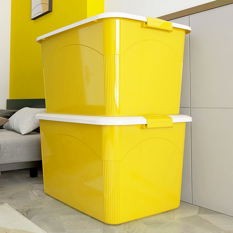 Storage box home large clothes quilt plastic storage box thick extra large moving house tidying box artifact box