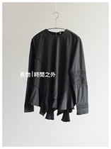 Old and exceptional style embroidered hemp top green tile feel and ethnic and artistic flavor. Recommended