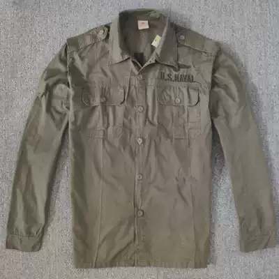 Military fan shirt spring and autumn wear-resistant light outdoor men's casual commuter cotton breathable tactical training long sleeve shirt