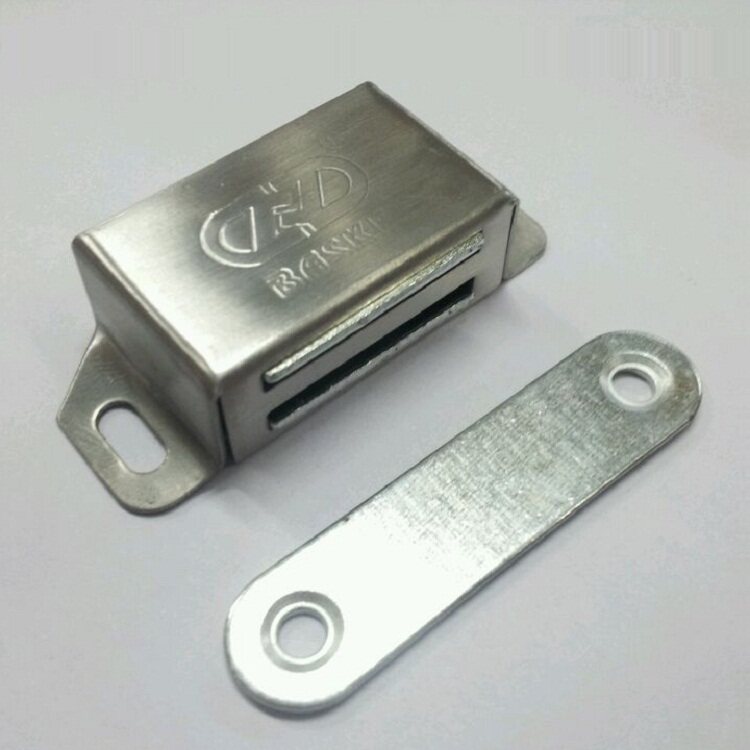 Shenzhen permanent door stopper stainless steel magnetic suction magnetic touch furniture door touch