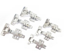 Stainless steel damping buffer hinge hydraulic spring wardrobe cabinet door aircraft pipe furniture hinge