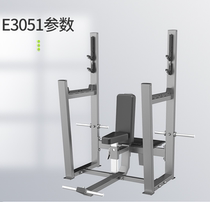 DHZ bearded E3051 sitting push chest shoulder double function trainer gym commercial weightlifting bed