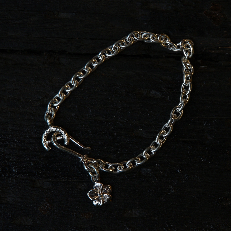 Japanese-Made First Arrow' S Heart-Shaped Pendant Bracelet Small Flower Pendant Br-044 Br-081