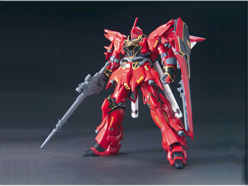 Mô hình lắp ráp BANDAI / Bandai Gundam HG UC 1/144 116 MSN-06S Xinanzhou Gundam - Gundam / Mech Model / Robot / Transformers dụng cụ lắp ráp gundam