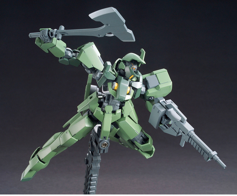 Bandai Gundam lắp ráp mô hình HG 02 1/144 Nhóm mồ côi sắt Gretz Chỉ huy sản xuất hàng loạt - Gundam / Mech Model / Robot / Transformers mô hình gundam giá rẻ
