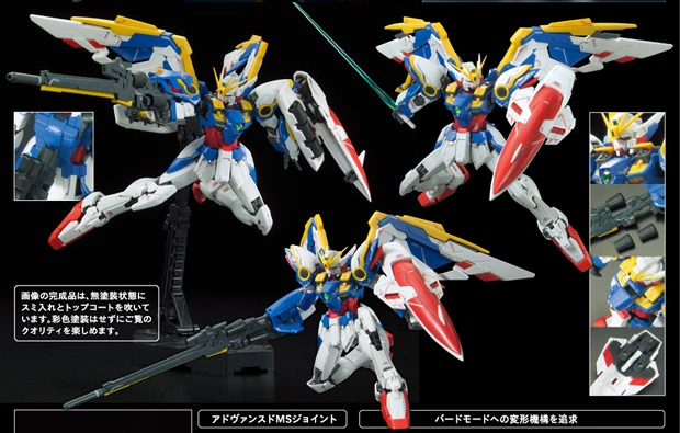 Bandai Gundam Lắp ráp mô hình RG 20 1/144 WING EW KA Phiên bản thẻ Flying Wing Gundam - Gundam / Mech Model / Robot / Transformers