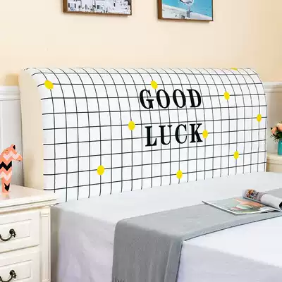 New Dutch velvet all-inclusive bedside Plaid bedside dust cover 1 5m1 8m elastic all-inclusive bedside protective cover