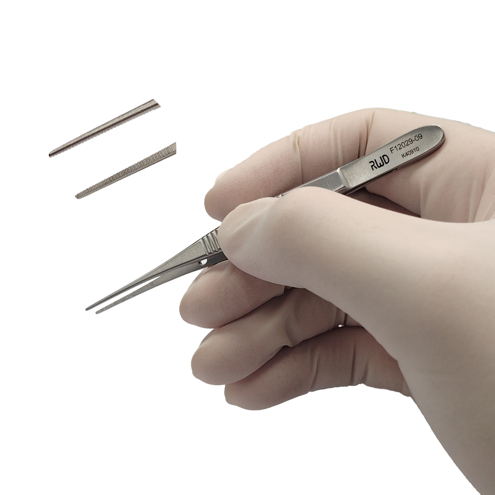 F12029-13 解剖镊-直/0.8mm宽/9.5cm或13cm