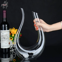 Pha lê thủy tinh decanter rượu vang châu Âu decanter bartender hangover rượu vang rót nhà bộ ly uống rượu vang