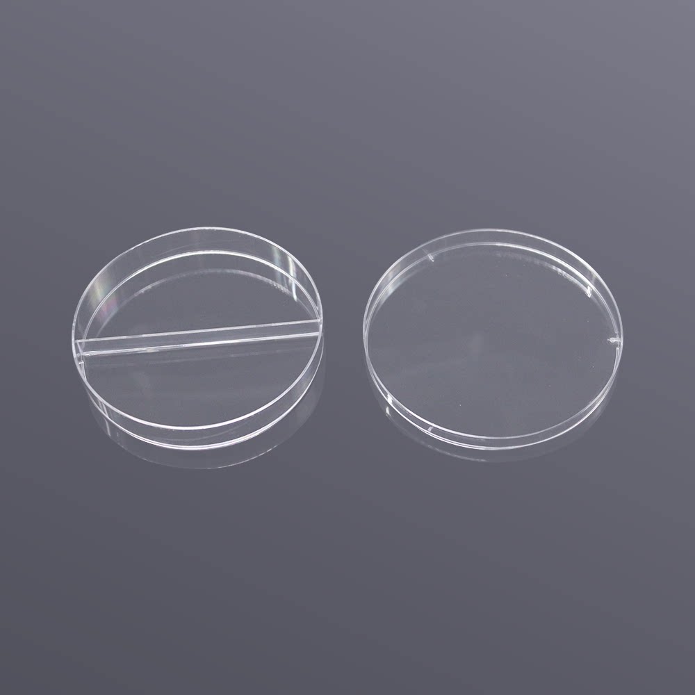 白鲨  BS-90-D2/D3/D4  90*15mm一次性塑料培养皿, 2/3/4格